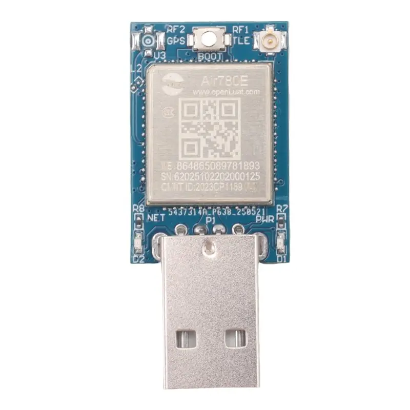 24-Hour Delivery Full Netcom Module Luat Air780e 4G Module USB Internet Access Multi-Functional Convenient Portable Module