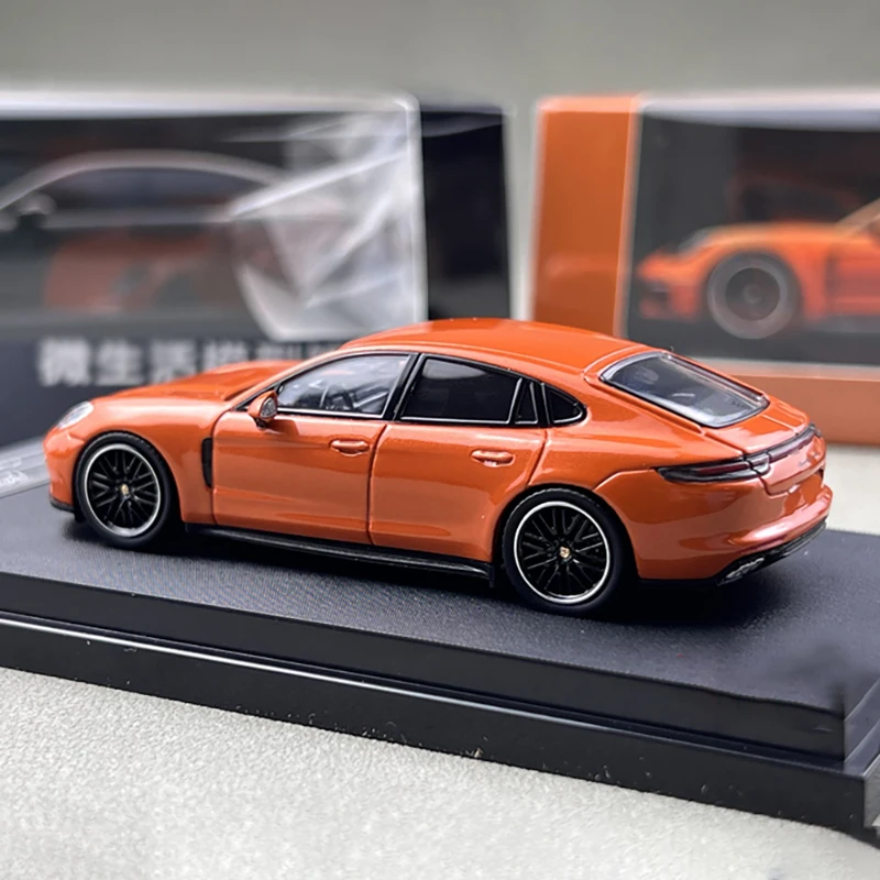 Furuya Diecast 1/64 Scale Porsche Panamera Turbo Car Model Alloy