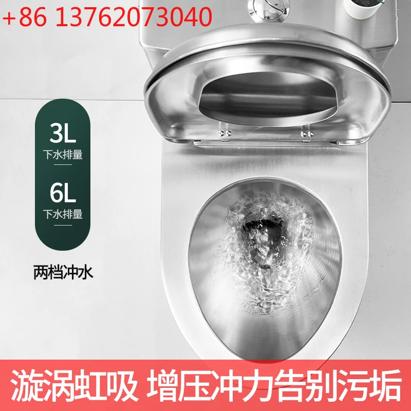 مرحاض ذهبي من الفولاذ المقاوم للصدأ خفيف مرحاض KTV فاخر #3