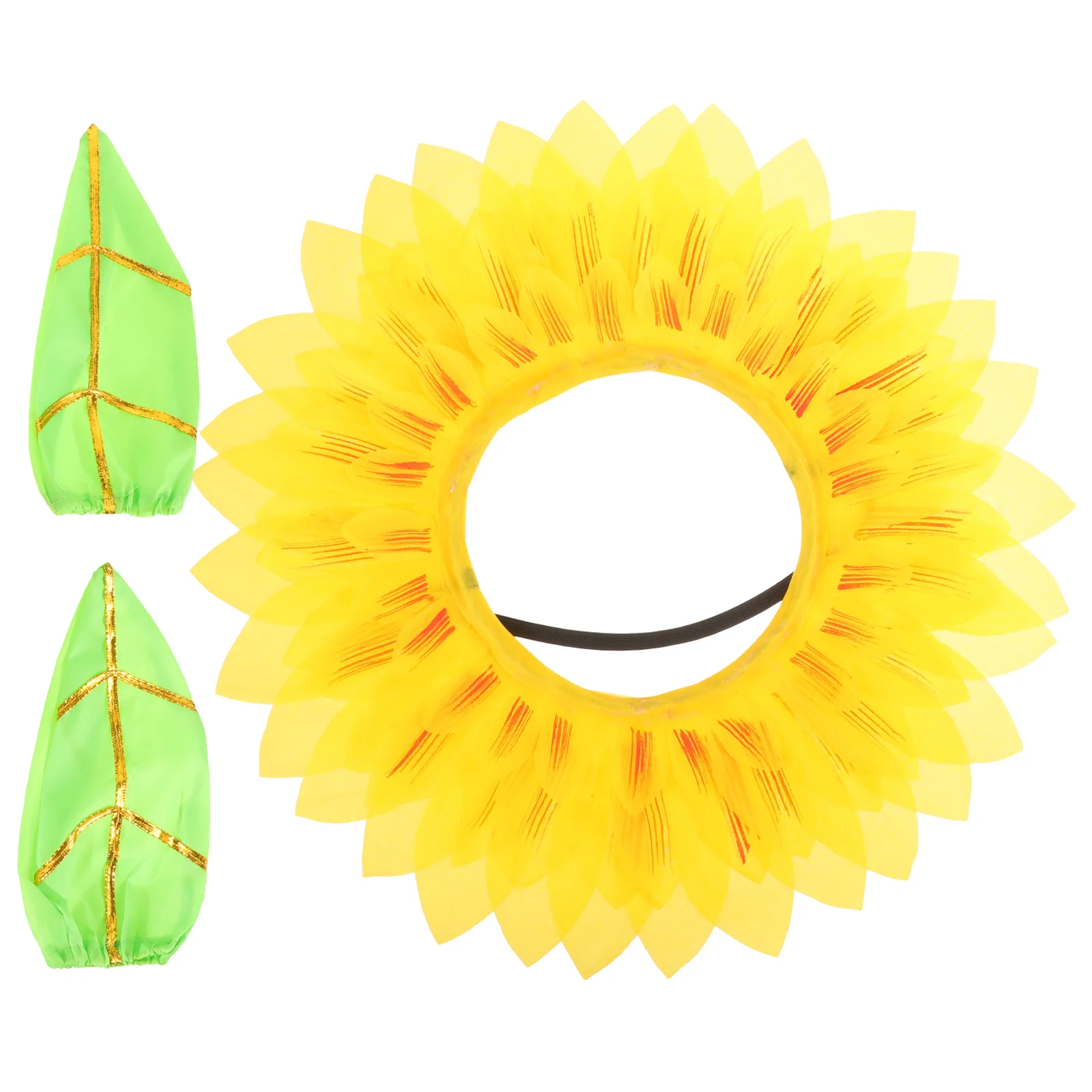 

1 set Hat Kids Adults Flower Costume Accessory Cosplay Party Sun Costume Decor Performance Props Performance Props