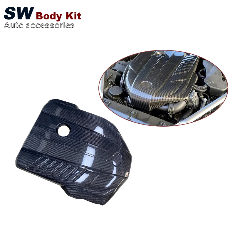 

High Quality Carbon Fiber Engine Hood Cover Engine Compartment Inner Cover for Toyota Supra A90 A91 2019-2022