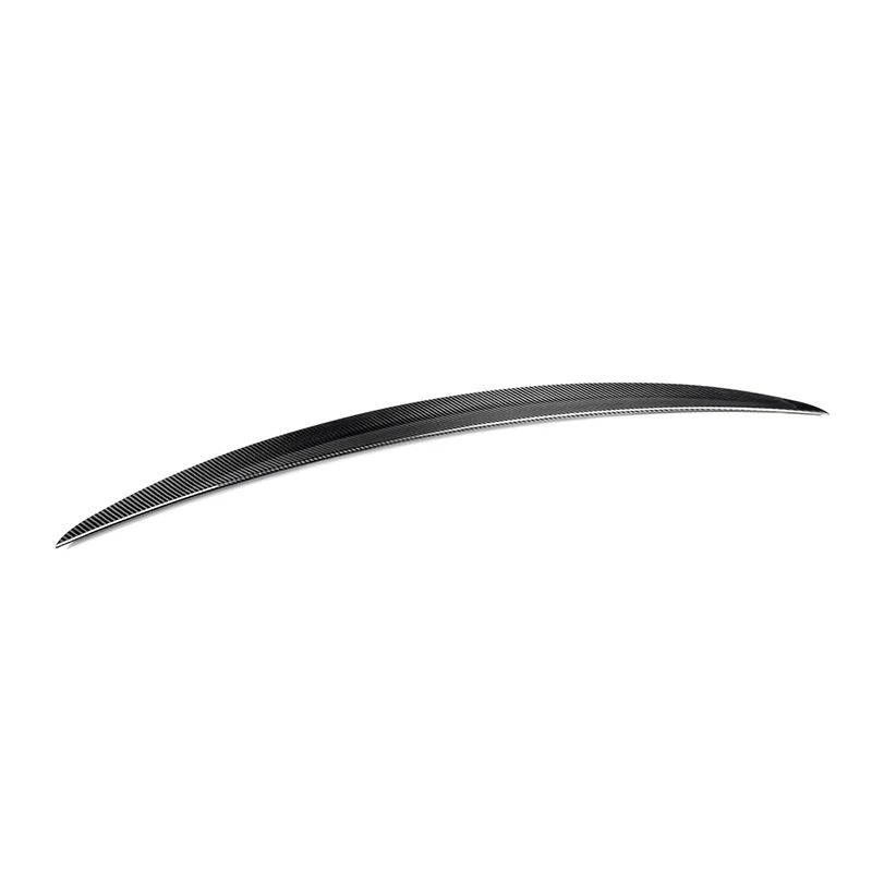 Dry Carbon Fiber Car Rear Spoiler Wing Lip Extension For BMW 7 Series G11 4-Door Sedan 2015-2021 Rear Lip Boot Wing Lip Tail