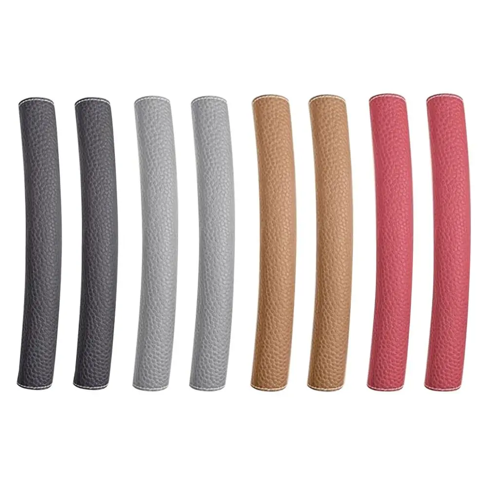 PU Leather Refrigerator Door Handle Cover Protective Adjustable Car Safety Belt Covers Clean Door Handle Protector Household
