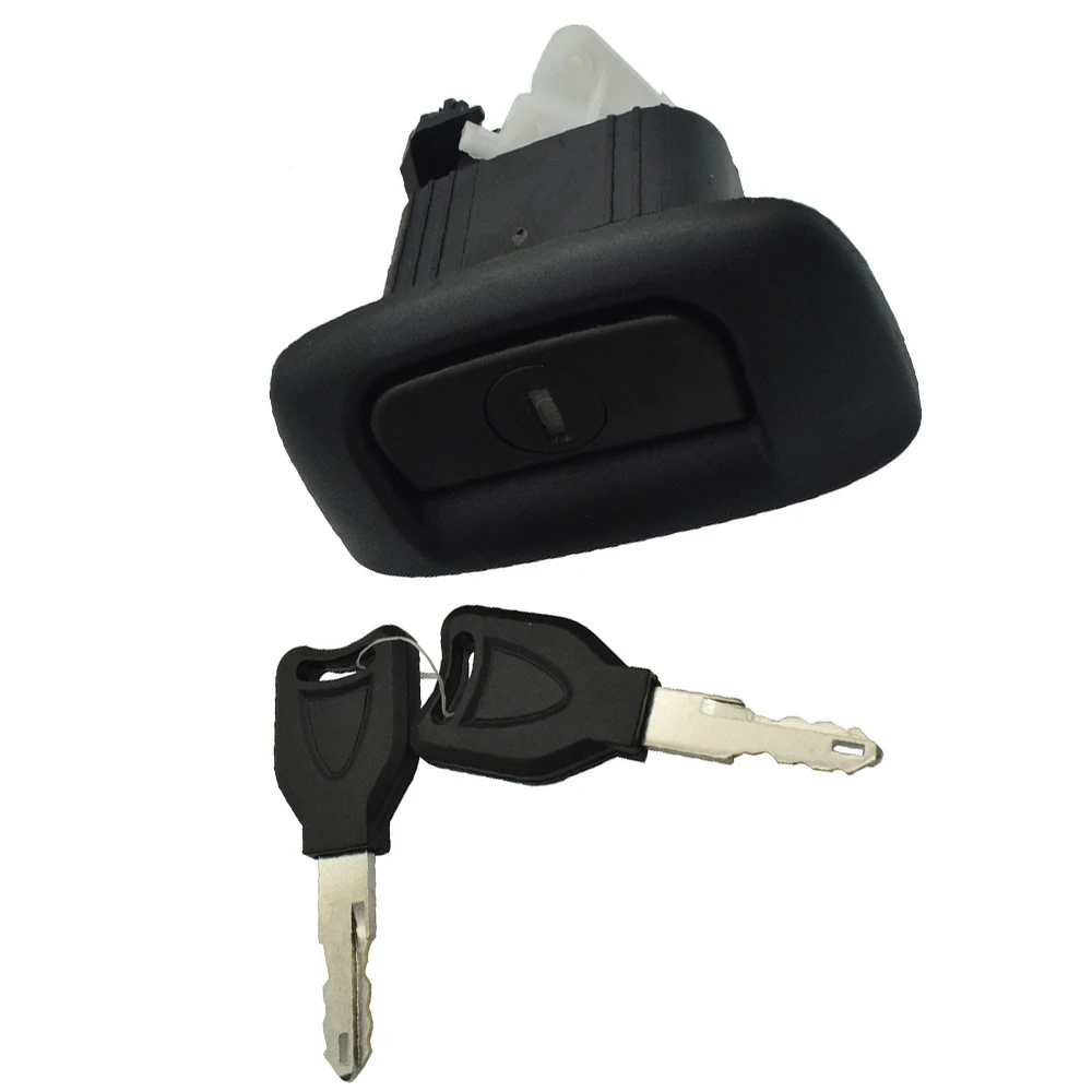 Traseira Trunk Boot Lock com 2 chaves, 7700431773, 7701472508, 9060000QAC para Nissan Platina 2002-2010