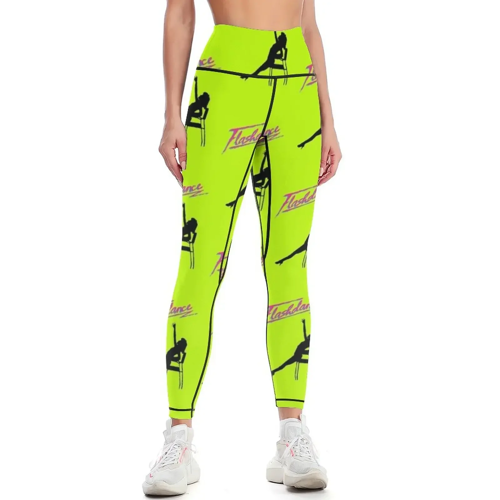 

Flashdance Leggings high waist gym clothing sports for gym sports tennis for Womens Leggings