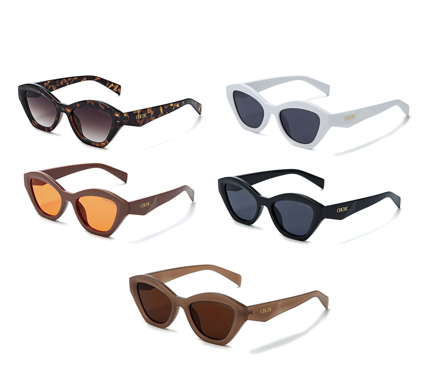 الرجعية القط العين النظارات الشمسية النساء Vintage النظارات الصغيرة النساء الرجال برشام نظارات شمسية الإناث الفاخرة العلامة التجارية نظارات UV400