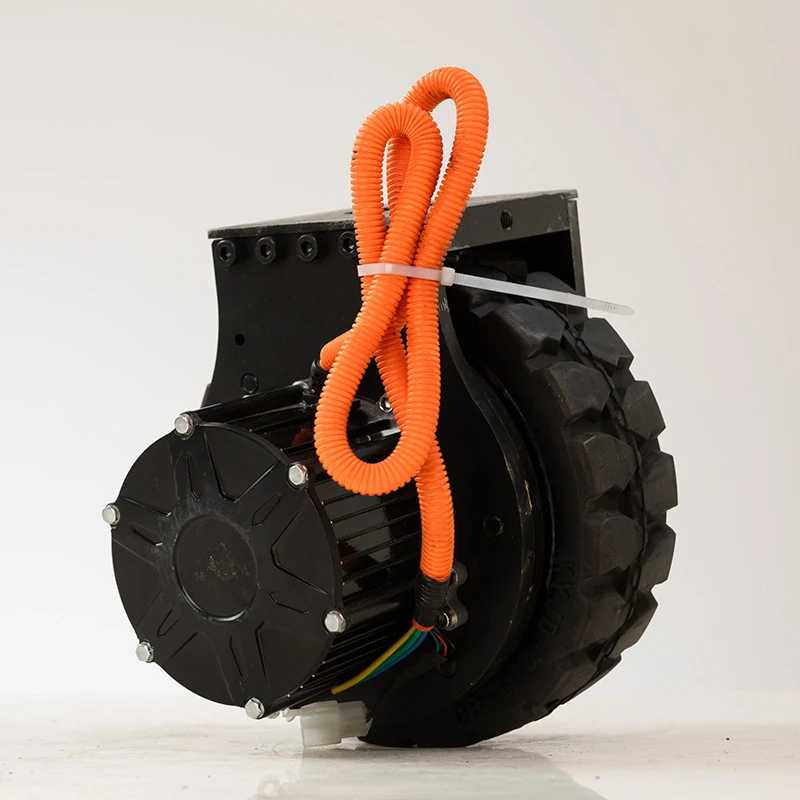 

DC Brushless 48V 1000W Walking Diameter 250 Off-Road Camping Electric Drive Wheel Assembly