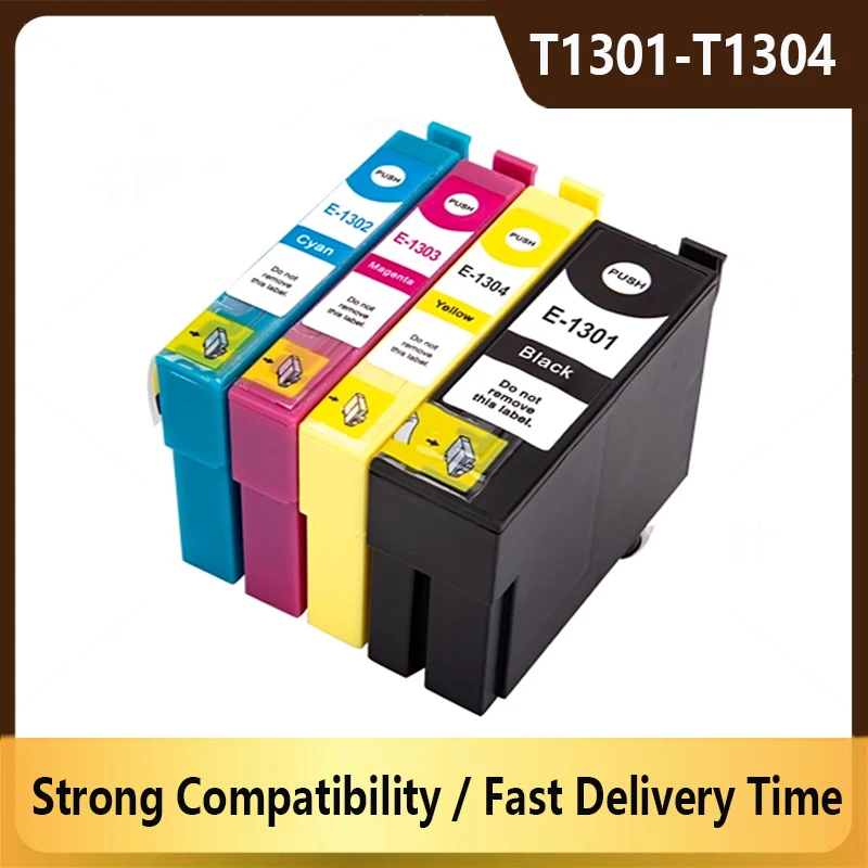 

T1301 T1302 T1303 T1304 Ink Cartridge Compatible For Epson SX525WD SX620FW SX445 SX535 BX525WD BX625FWD WF-7015 printer