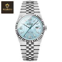 BINBOND 2025NEW Luxury Quartz Man Wristwatch Sport Men Watches Waterproof Luminous Date Stainless Steel Men's Watch