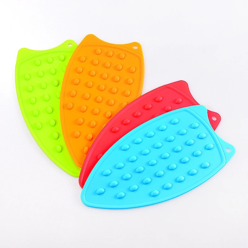 Mini Silicone Heat Resistant Iron Pad, Portable Ironing Stand For Travel And Mini Quilting Iron Use