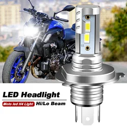 Faro LED para motocicleta Yamaha, bombillas Hi/Lo, 4800LM, 9003 K, CANbus blanco, superbrillante, MT07, MT03, MT09, H4, H1S, 6000, 1 unidad