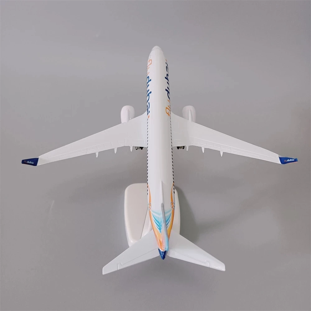 20cm stopu metalu Air Fly Dubai Airlines B737 Diecast Model samolotu dubaj Boeing 737-800 Model samolotu linii lotniczych samolot w koła