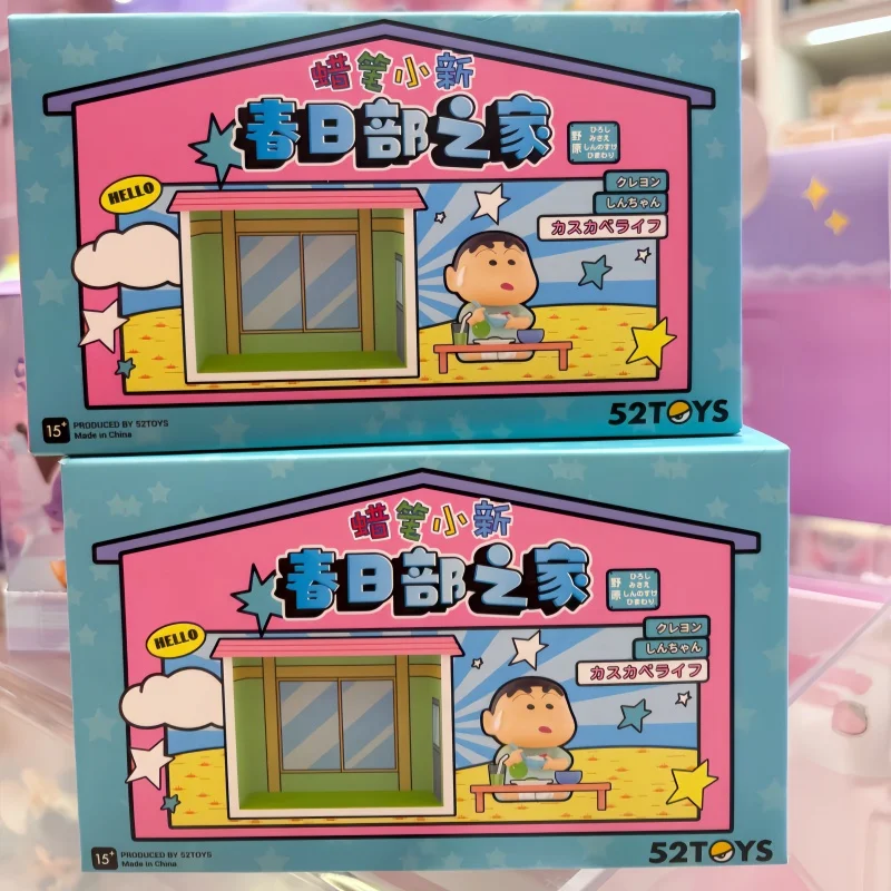 

Подлинная мультяшная фигурка, карандаш Шин-Чан, весеннее Министерство, домашняя серия, слепая коробка, настольные украшения, украшения, игрушки, рождественские подарки