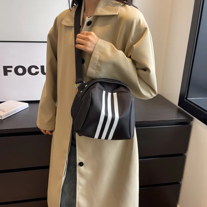 

Нейлоновая сумка через плечо, сумка через плечо, модная портативная повседневная сумка для подмышек, студенческая сумка через плечо