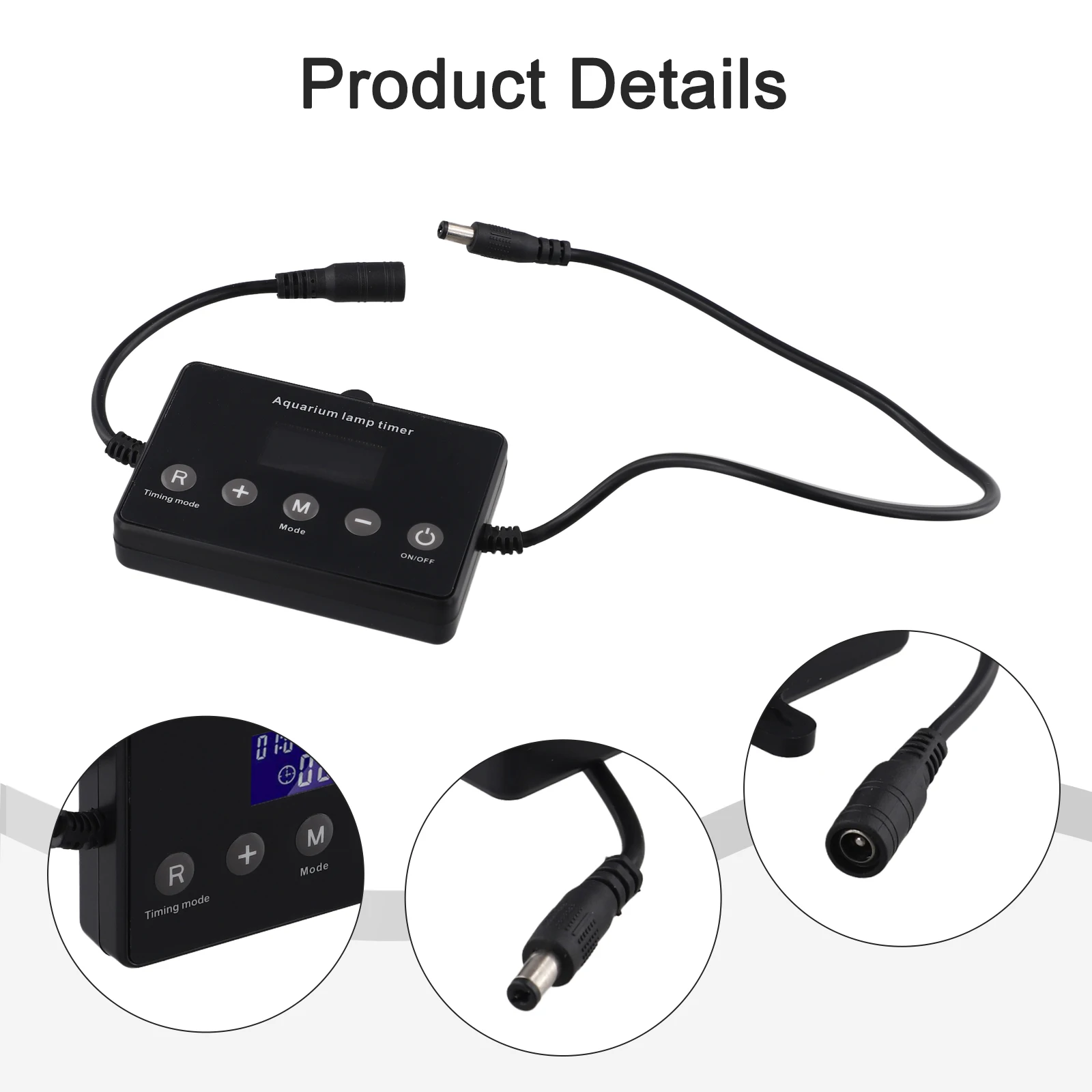 Switch Light Controller Fish Tank LED Light Replacement Dimming Intelligent Timing System Lighting Accessories New Practical