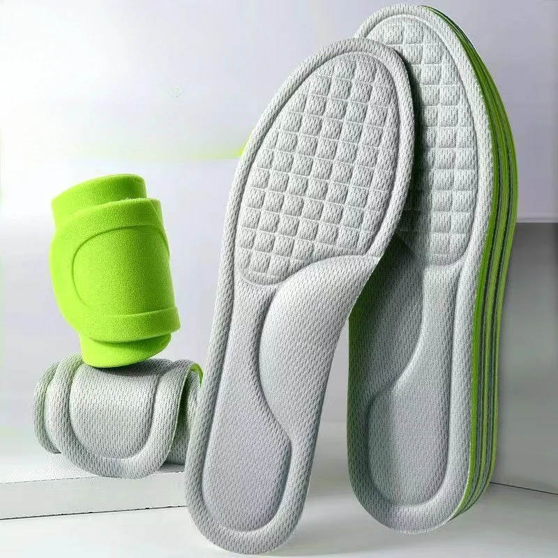 2/10pcs Unisex Soft Memory Foam Orthopedic Insoles Breathable Deodorizing Shoes Sports Anti-sweat Antibacterial Shoe Accessories image 3