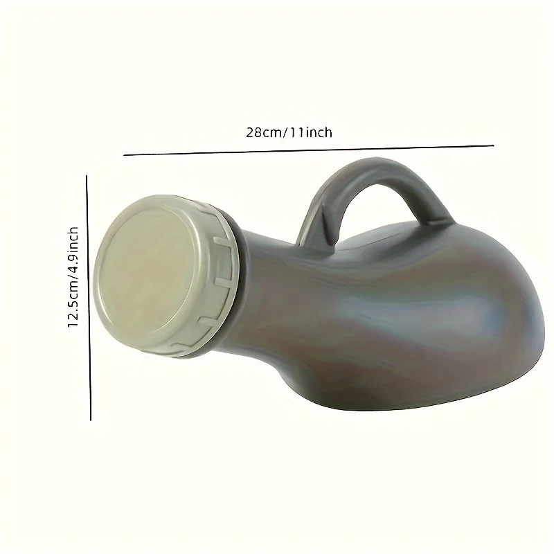 1pc 1000ML Portable Urinal, Unisex Urinal Bottle, Unisex Ideal For Car Travel, Camping And Outdoor Activities