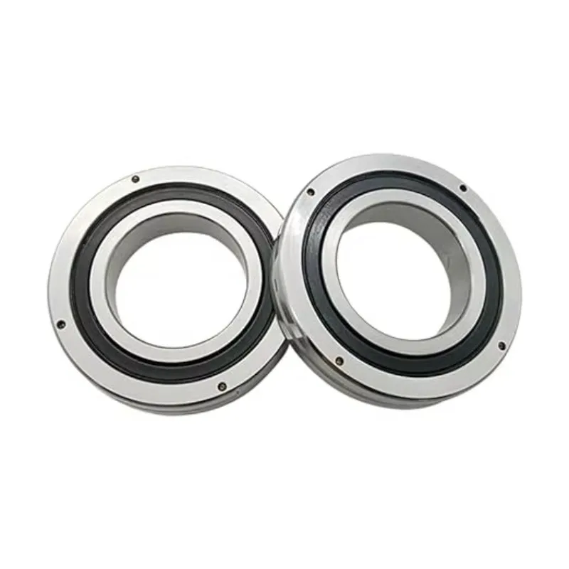 High Precision Single Row Cross Roller Bearing RB24025 Long Service Life Brass Cage for Machinery Cylindrical Structure