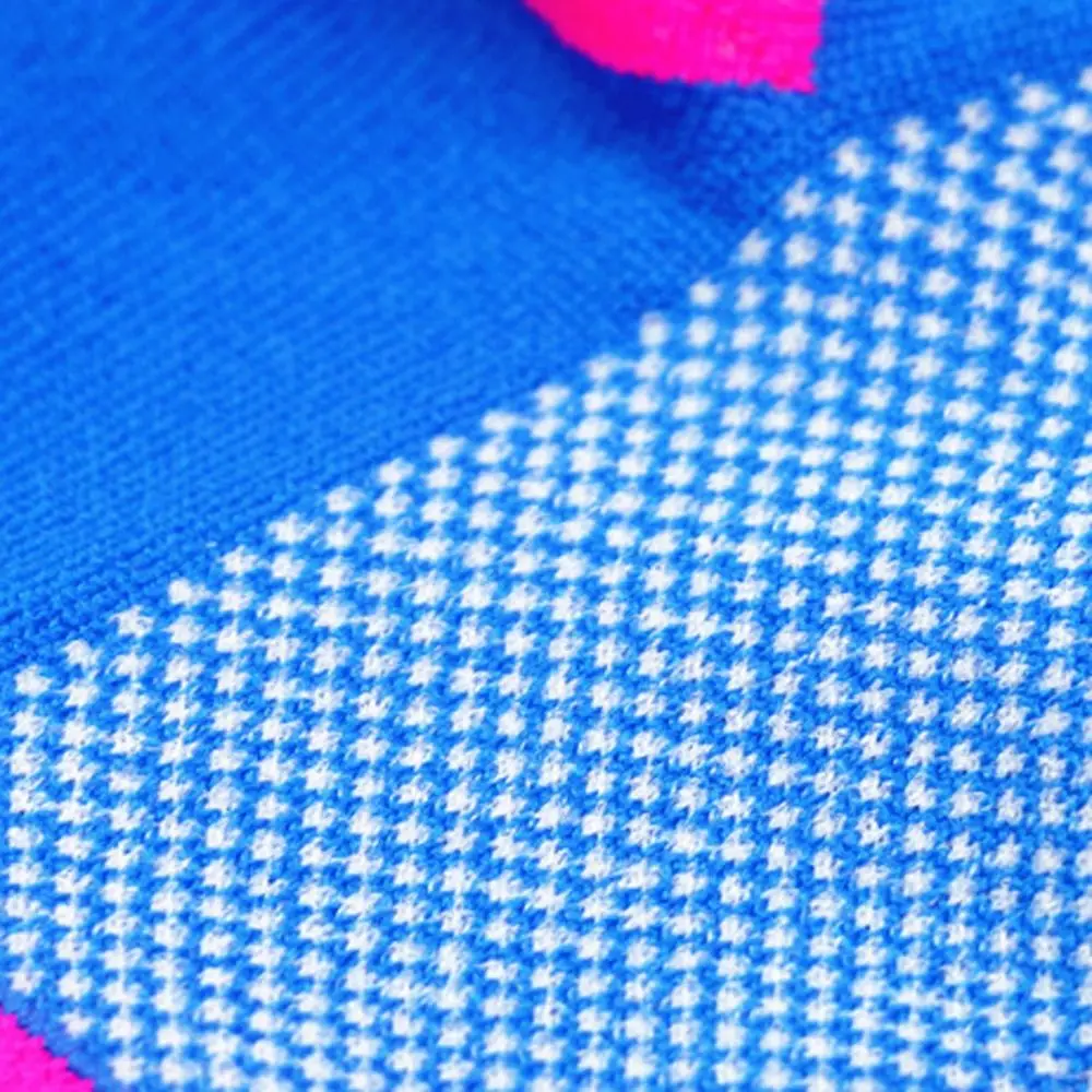 

1 Pair Asymmetric Pattern Cycling Socks Sweat-absorbent Breathable Sports Socks Anti Slip Deodorant Bicycle Sock Running