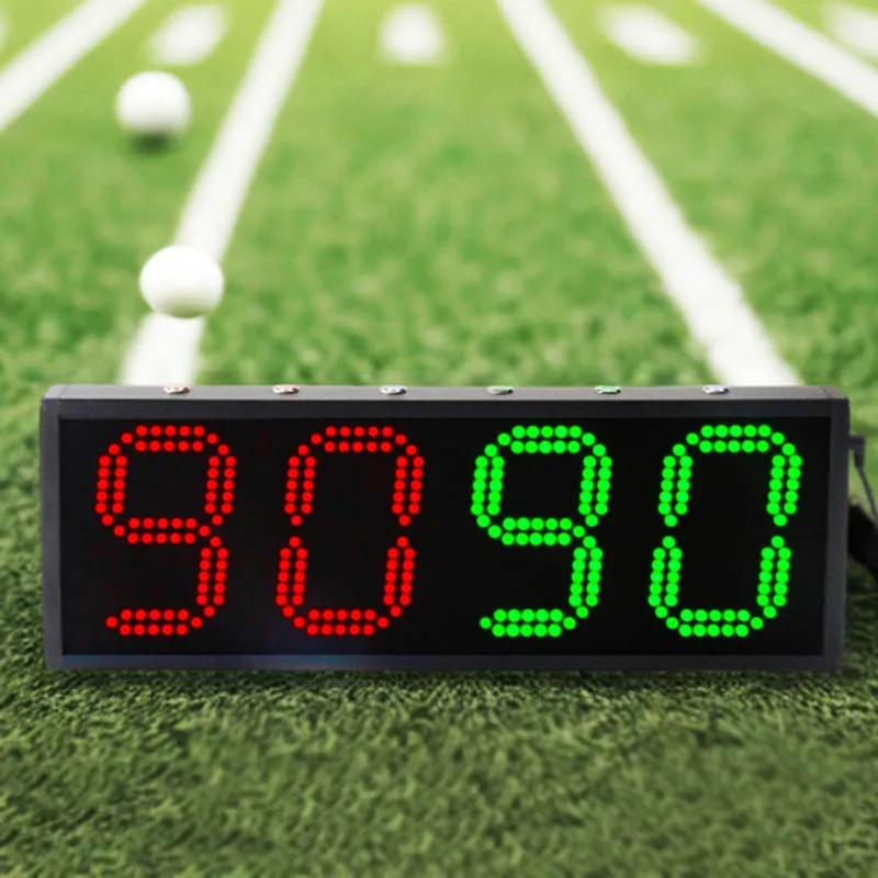 High brightness double-sided digital LED waterproof scoreboard