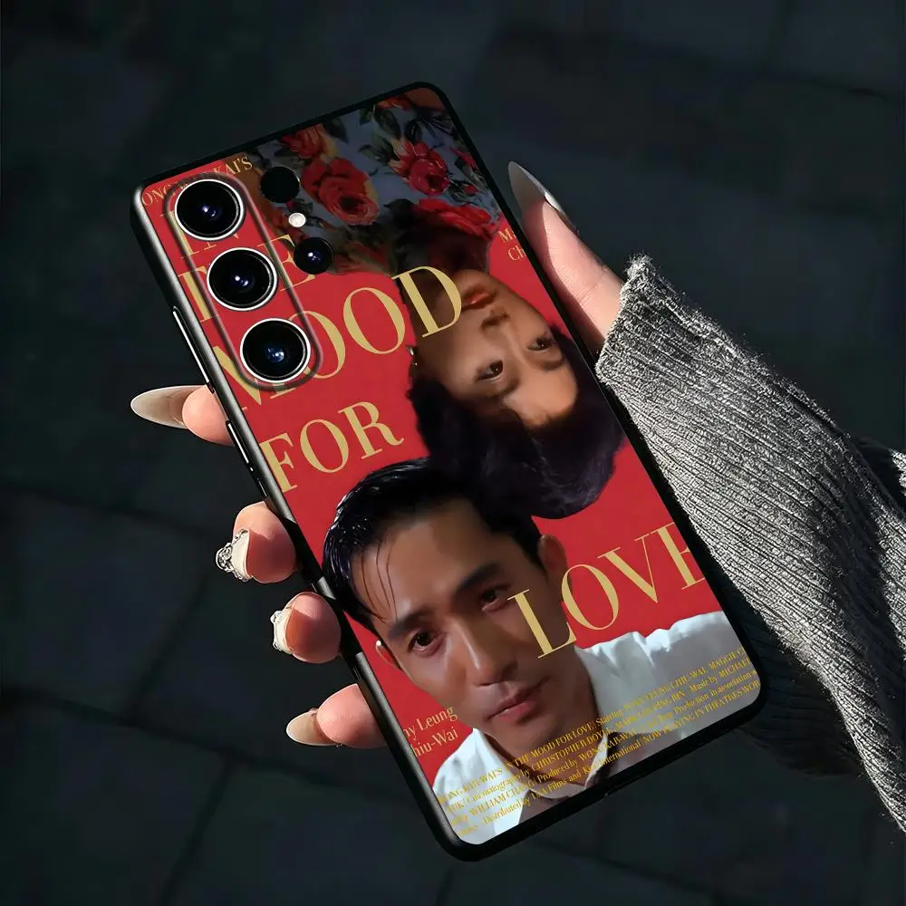 Classic movies In the Mood for Love Phone Case For Samsung Galaxy S26 S25 S24 S23 S22 S21 S20 Plus Ultra Fold A Soft Black