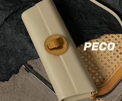 PECO 818 # borsa da Club originale borsa a mano retrò di lusso in vera pelle