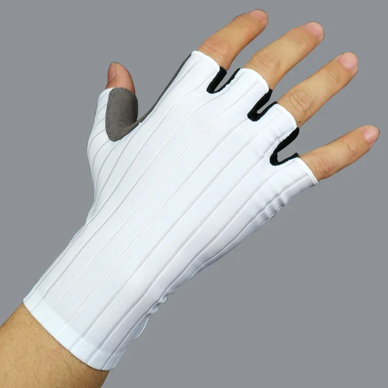 قفازات رياضية لركوب الدراجات الهوائية للرجال والنساء Guantes Ciclismo - قفازات ركوب الدراجات ذات اللون النقي