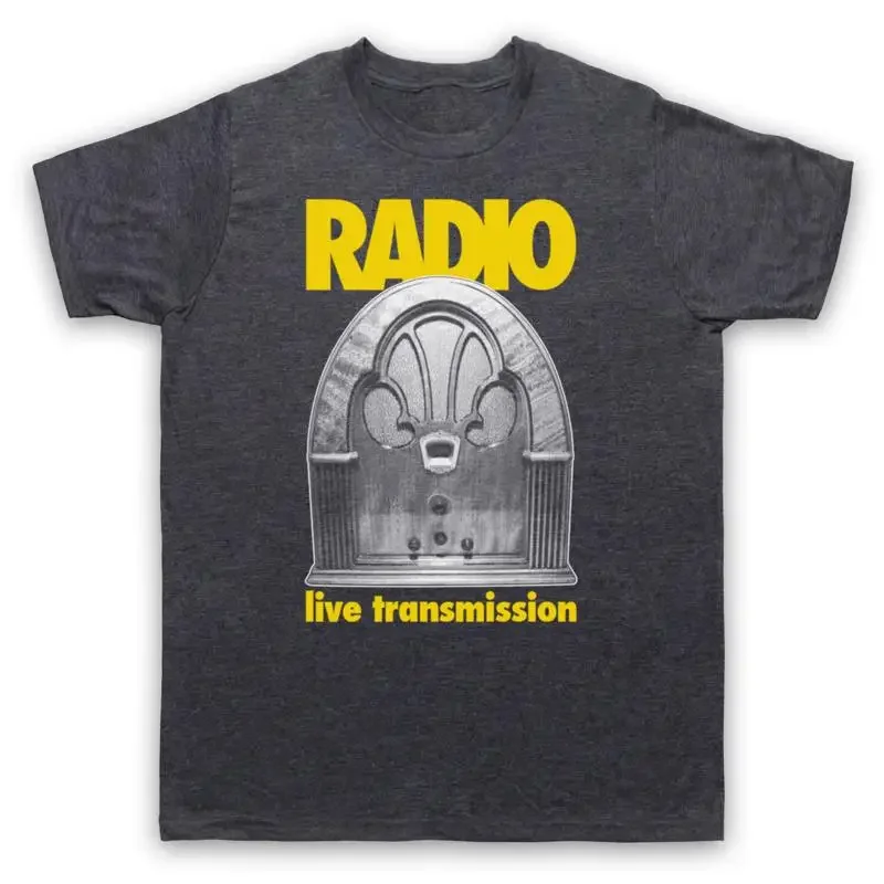 RADIO LIVE TRANSMISSION JOY CURTIS DIVISION ROCK BAND MENS WOMENS T SHIRT