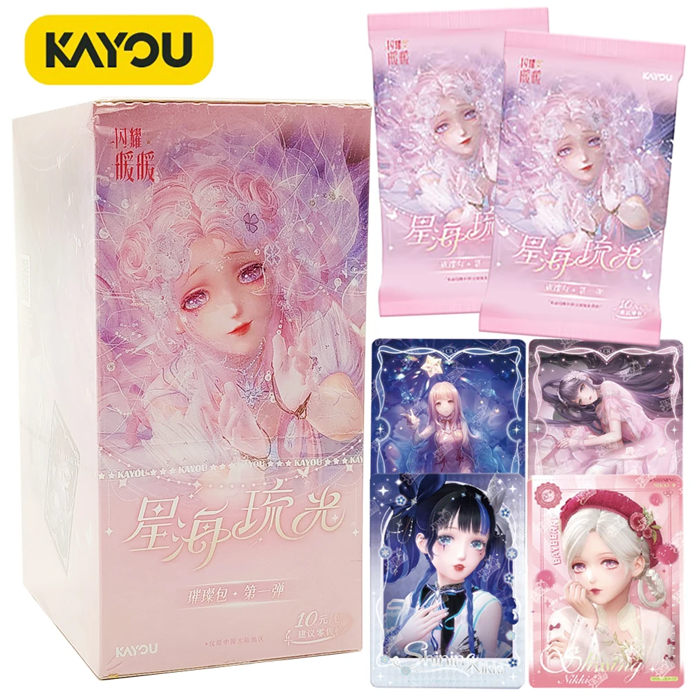 New KAYOU Original Miracle Nikki Collection Card Exquisite Christmas Gift Players Love Cute Game Protagonist Creative Card Toy