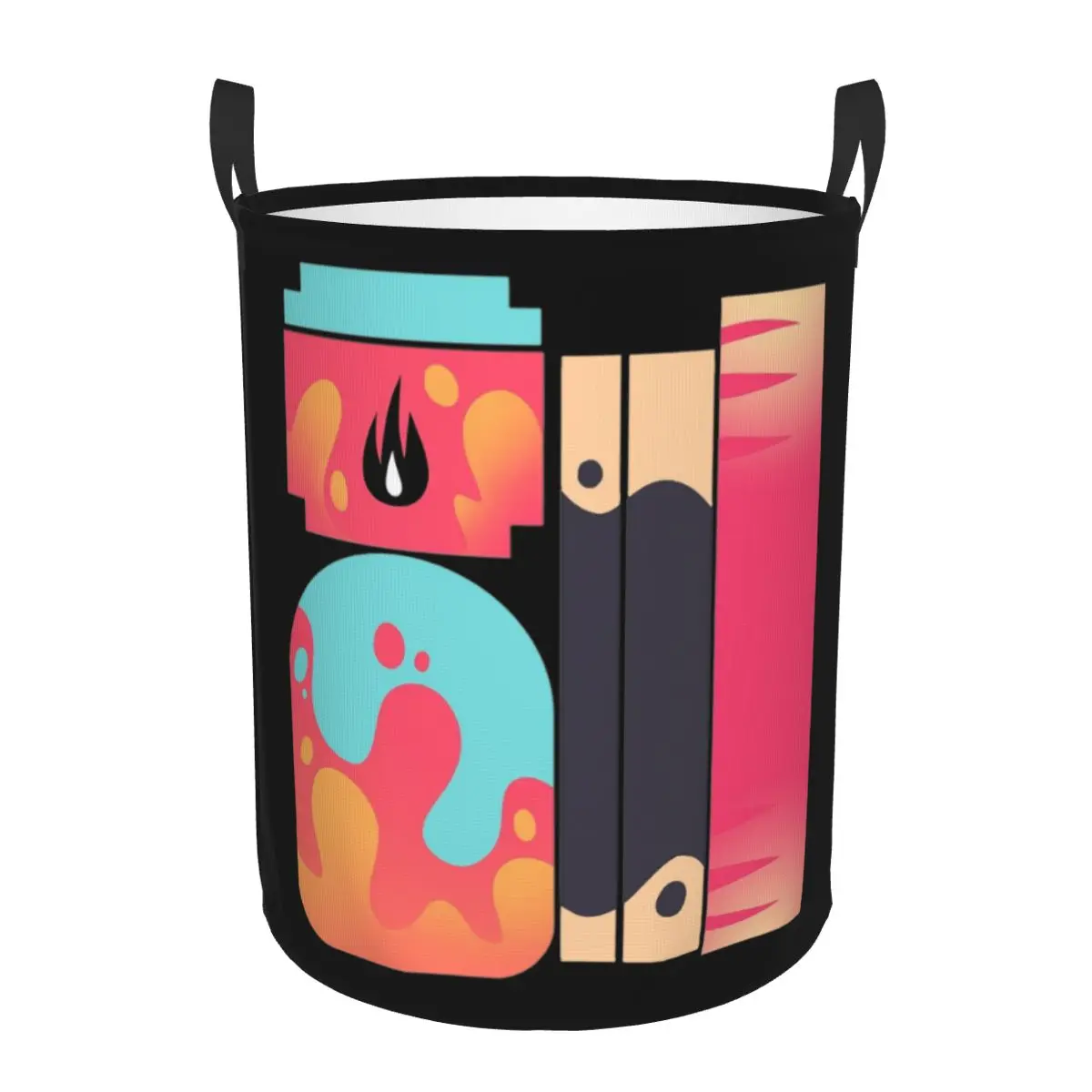 

Helluva Boss Beelzebub Foldable Laundry Baskets Dirty Clothes Home Organizer Large Waterproof Box For Home Kids