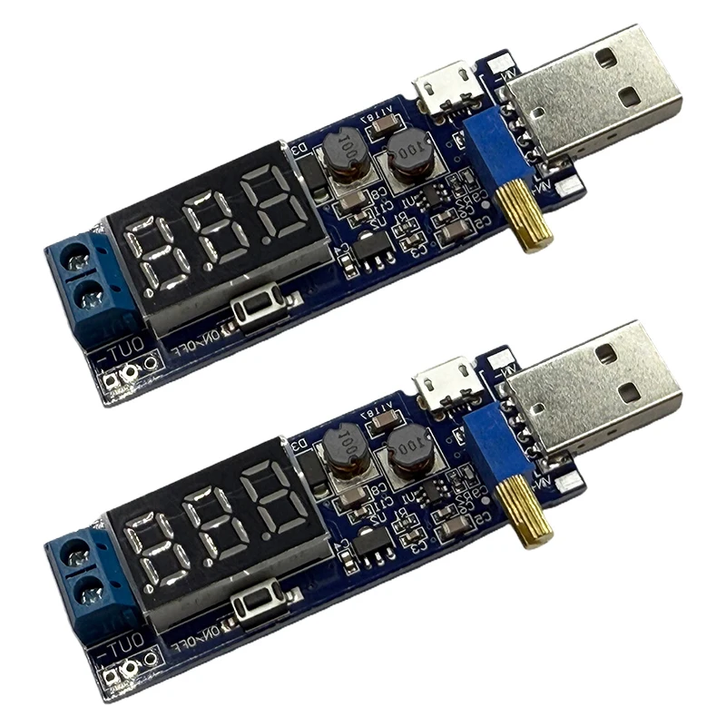 High Quality Boost Buck Converter USB Step UP/Down Power Supply Module Boost Converter DC-DC 5V To DC 1.2V-24V Adjustable Output