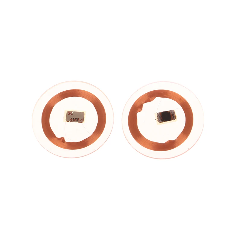 GEN2 CUID Android-app MCT Wijzig blok 0 Verwisselbare UID Herschrijfbare 25 mm koperen spoel Transparante muntkaart NFC 13,56 MHZ 1K S50