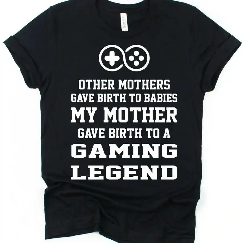Gamer T Shirt Gaming Legend For Game Player Video Mens