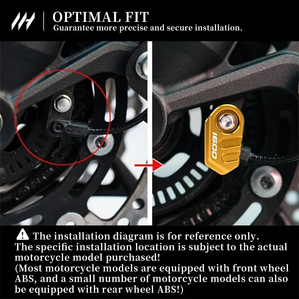 Motorcycle ABS Sensor Guard for K1600B 2017-2023 K1600GT 2016-2023 K1600GTL 2016-2023 CNC Protection K1600B K1600GT Accessories