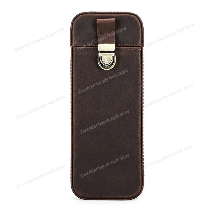 Portable Humidor Leather Vintage Wear-Resistant Durable Pull-out Humidor Cigar Storage - 1PCS