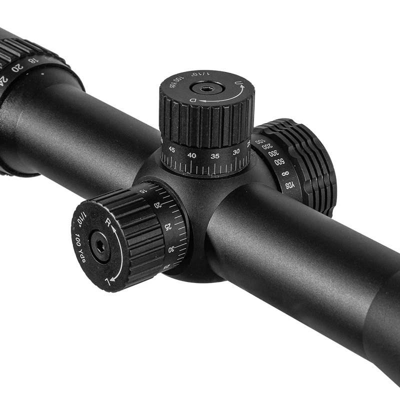 Imagem -05 - Táticas 832x56 Rifle Scope Lado Óptica Foco Preto Fosco para Caça e Uso ao ar Livre Riflescope Telescópio Sniper ak 47