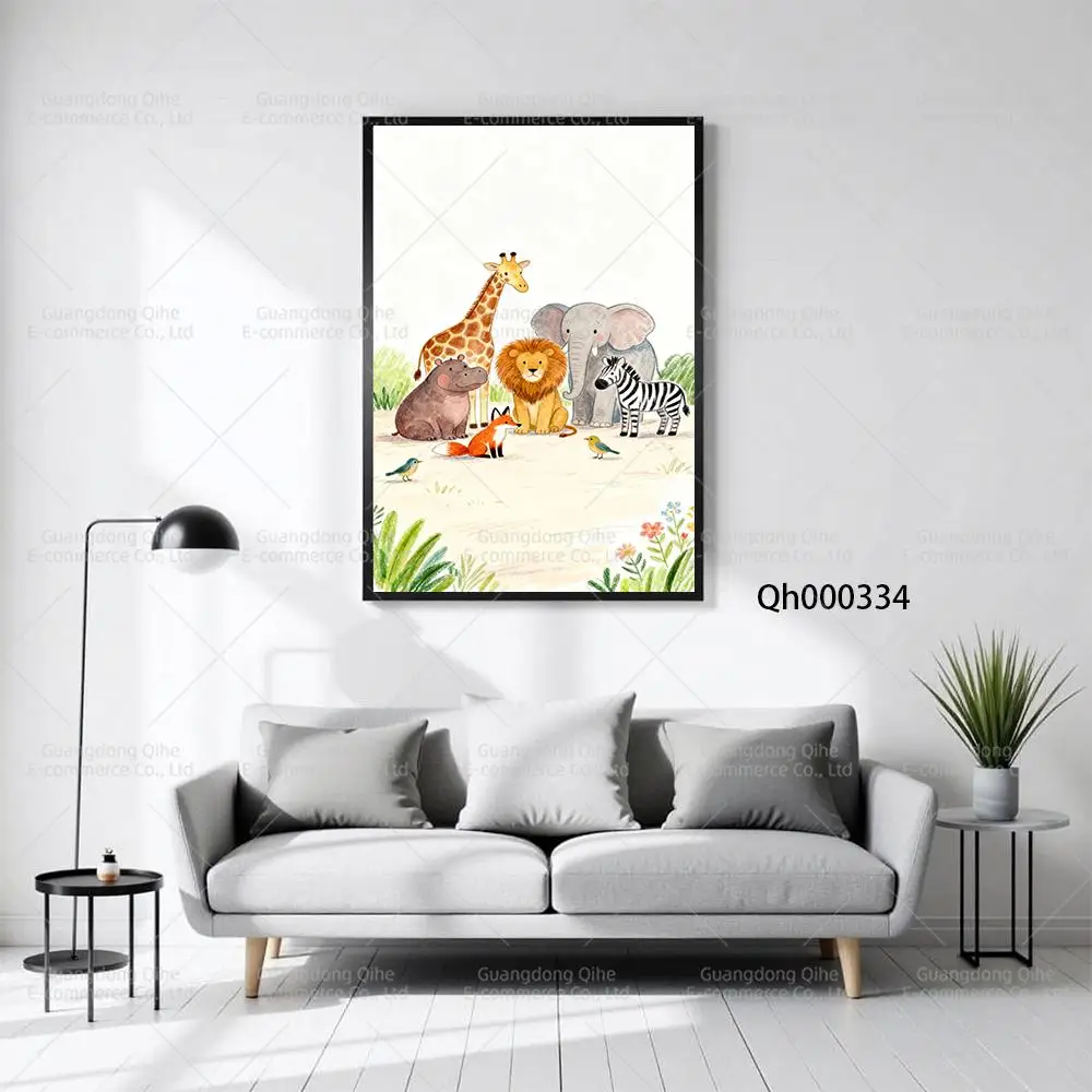 Decorative Poster Pintura Artística Estilo Cartoon Pintura Decorativa sobre Lienzo Decoración para Pared Accesorios para