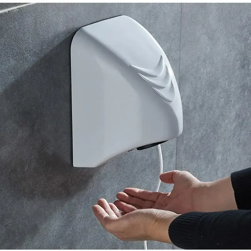 

Automatic Hand Dryer Hotel Bathroom Automatic Hand Dryer Sensor Household Hand-drying Device Bathroom Electric Hot Air Dryer