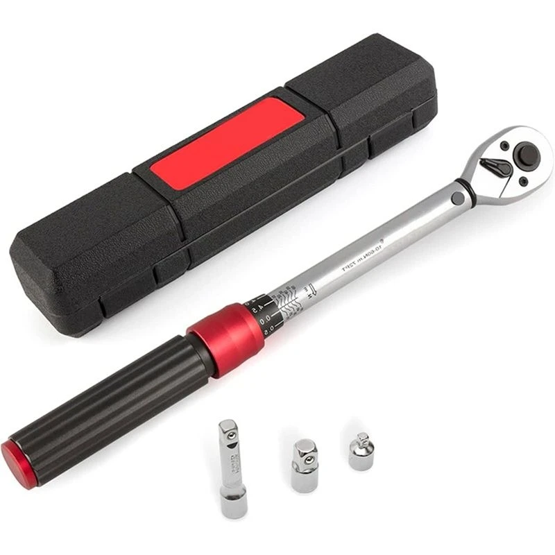 RABIT AS59Torque Wrench 3/8Inch With 1/41/2 Adapter For Extending Motorcycle Road And Mountain Bike Repair Tools
