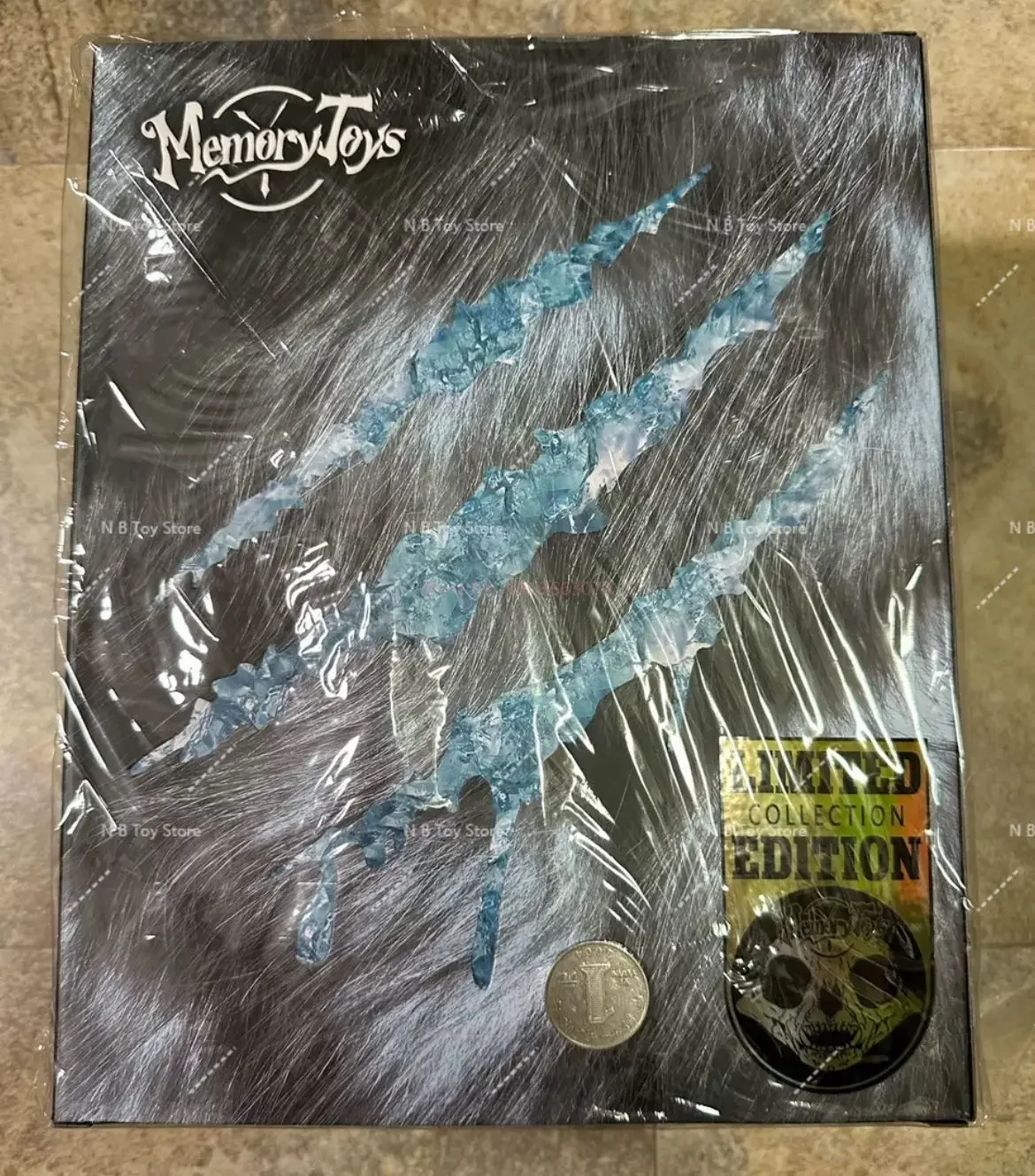 

In Stock Adventurers World Brown & White Bearkin Warrior Shardclaw Articleized Action Figure Model Toy