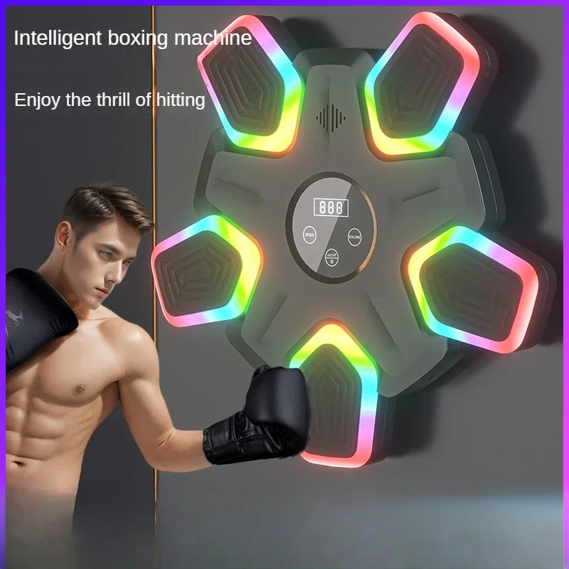 

New smart boxing music fitness sports bluetooth home training boxing wall target response movement agility