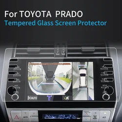 Car Console Dashboard Tempered Glass Protective Film Navigator Protection Screen Protector For LAND CURISER PRADO 2022 Toyota