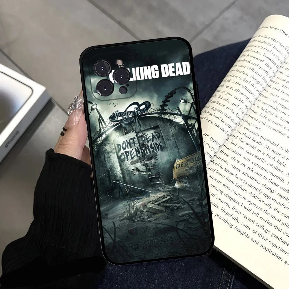 T-The W-Walking D-Dead Phone Case For IPhone 16 15 14 11 12 13 Mini Pro XS Max Cover 6 7 8 Plus X Funda Shell