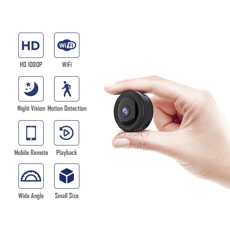 Smart Home Surveillance CCTV Cameras Security Protect Mini Wifi Camera Espia Kamera Digital Video Audio Night Vision Fotográfica