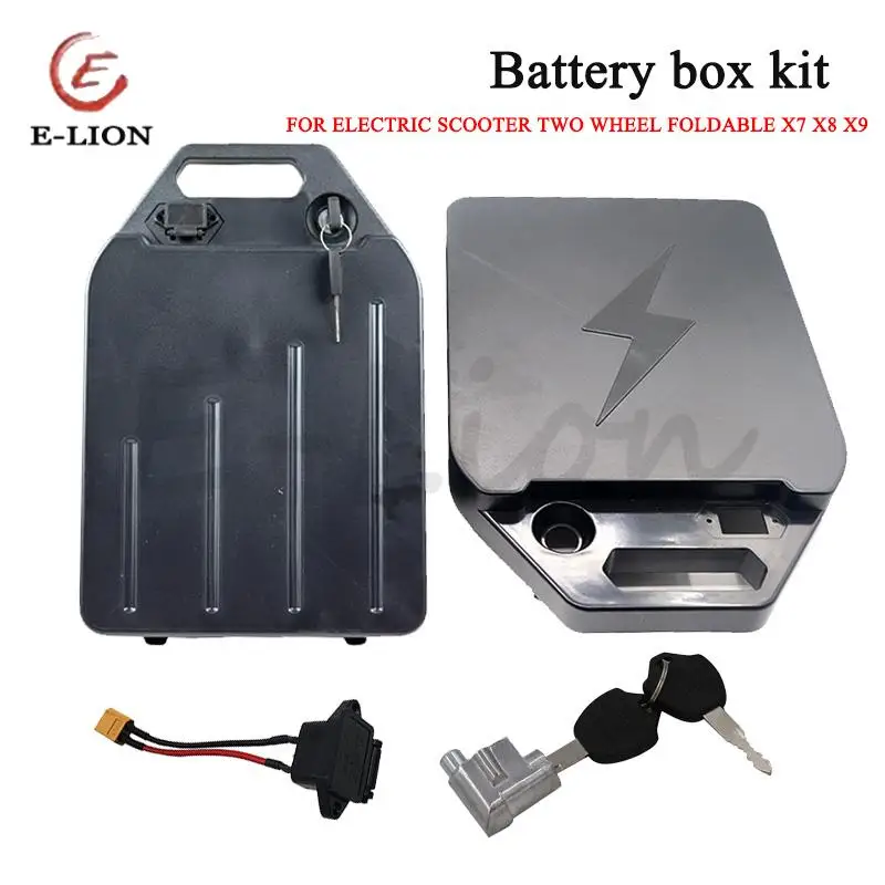 

Защитный чехол для аккумулятора для большого электрического скутера Citycoco, двухколесный складной скутер X7 X8 X9, водонепроницаемый аккумуляторный ящик