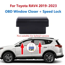 For Toyota RAV4 5th 2019 2020 2021 2022 2023 Auto OBD Window Lift Closer Opening + Speed Lock Unlock Module Left Hand Drive Car