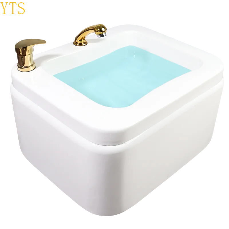 

Pedicure Foot Spa, Acrylic Bucket with Shower and Faucet , feeting Soak Tub