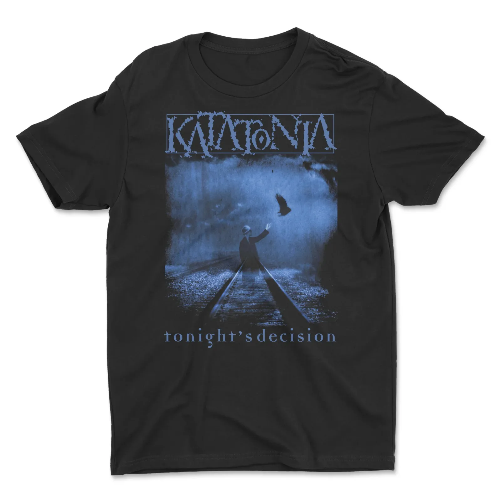

Katatonia - черная футболка Tonight's Decision из плотного хлопка всех размеров для мужчин IN640