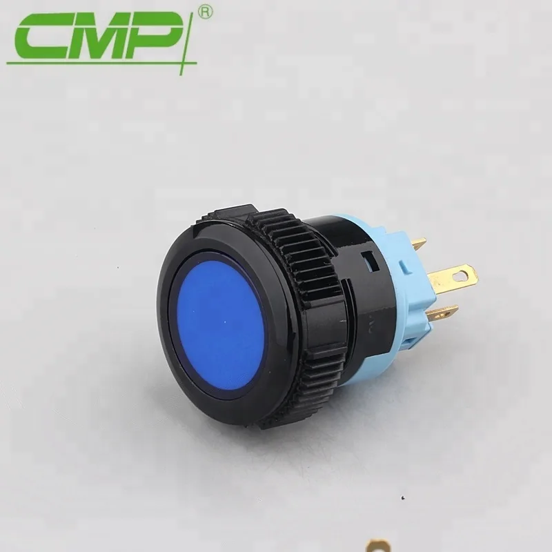 Solid Color Device Signal Light Electrical Panel 22mm Plastic Indicator Light IP67 10pcs/pack