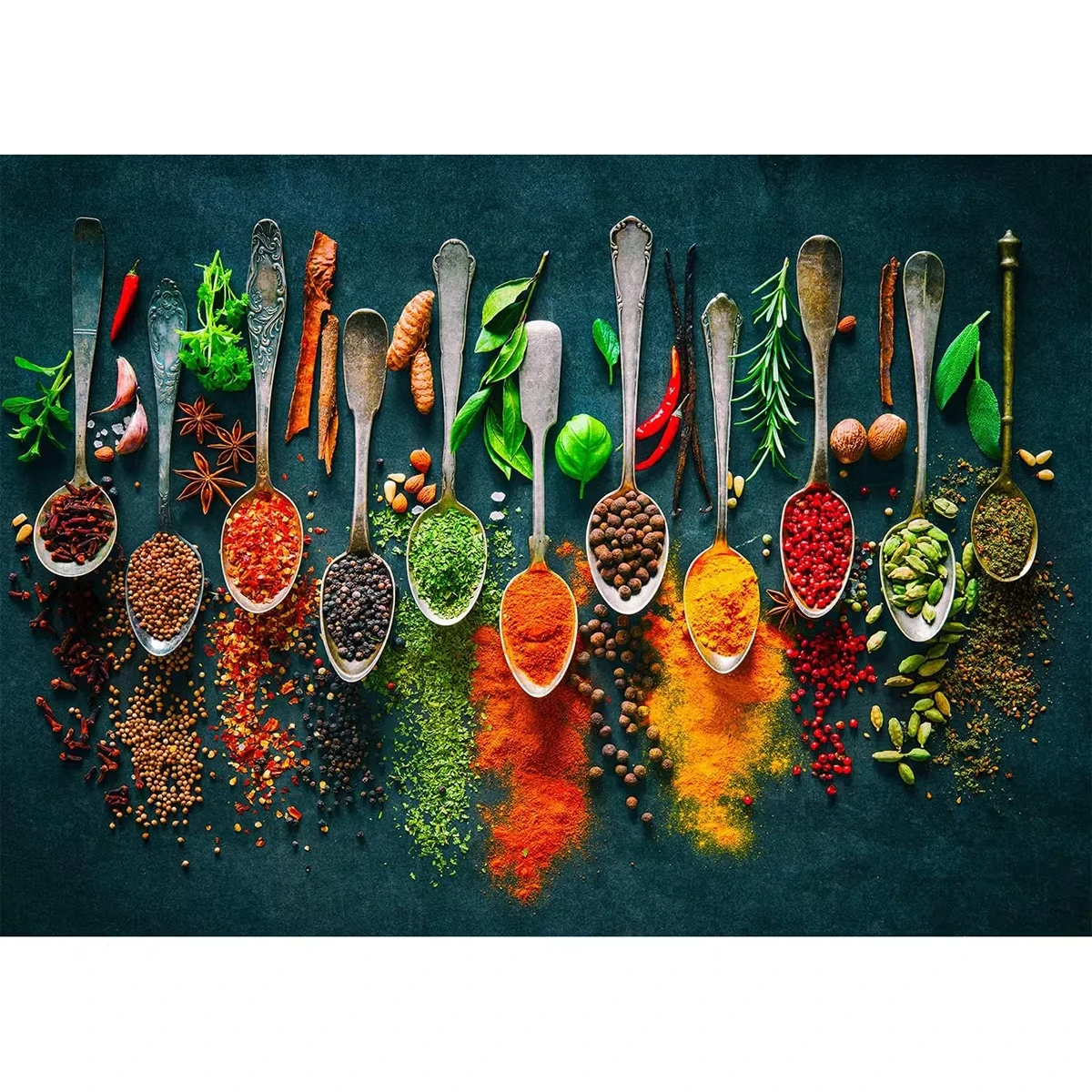 

Пазлы-головоломки Spices Still Life (500/1000/1200/2000 элементов) для всей семьи, игры для игровой комнаты, спальни, домашнего декора, подарки